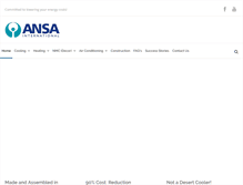 Tablet Screenshot of ansaint.com